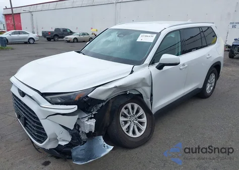 2024 Toyota Grand Highlander Xle from USA, damaged, VIN 5TDAAAB56RS060312